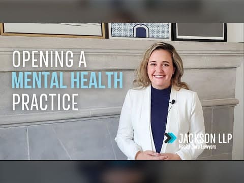 Erin Jackson and the text Opening A Mental Health Practice