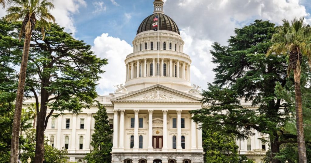 California State Capital building